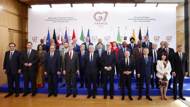 Image from: G7 finance ministers call for action on trade imbalances as Russia sanctions divide US from allies