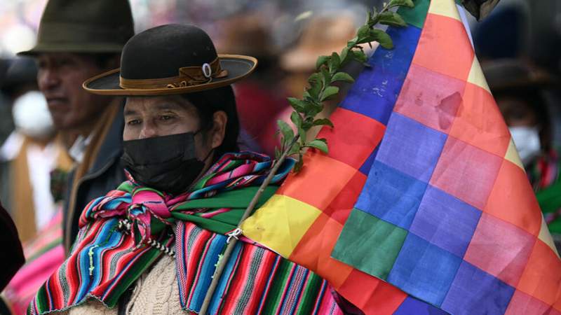 Image from: Bolivia protests against President Paz widen with violent clashes, looting in capital