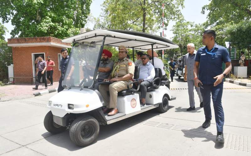 Image from: No-vehicle day observed in Chandigarh