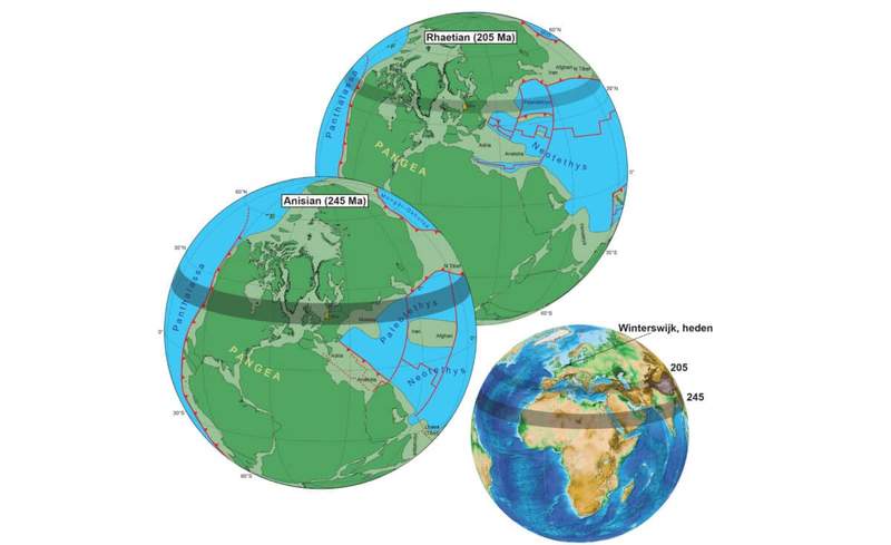 Image from: Scientists Built an Earth Map Tool That Reveals Where Your Home Was 320 Million Years Ago