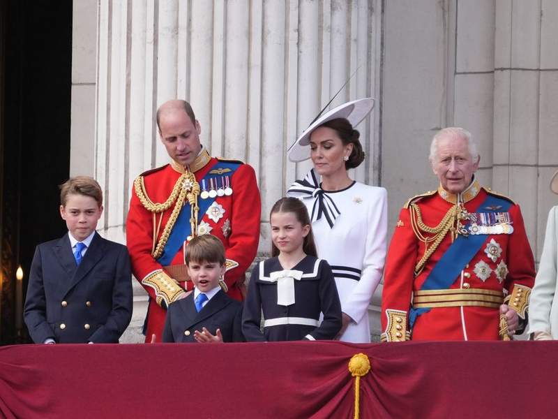 Image from: King Charles picks up special gift for Princess Charlotte in Northern Ireland