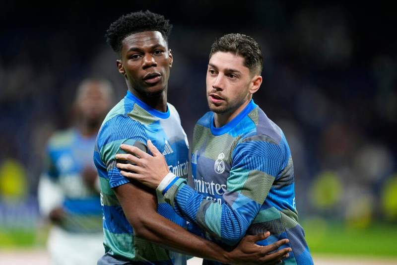 Image from: Why Pablo Gavi thinks Aurelien Tchouameni shouldn’t have played in El Clasico after Fede Valverde fight