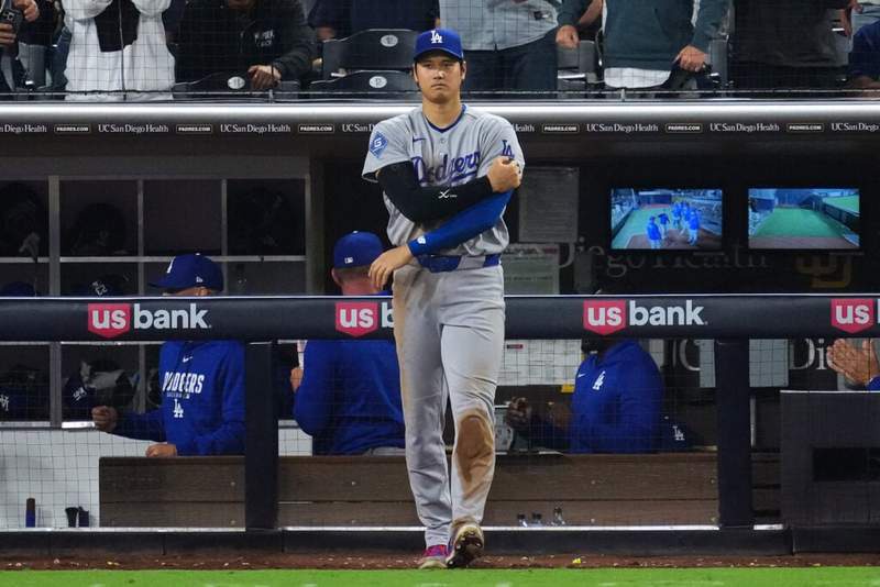 Image from: Shohei Ohtani repeats his MLB record after hitting a leadoff homer vs. San Diego Padres