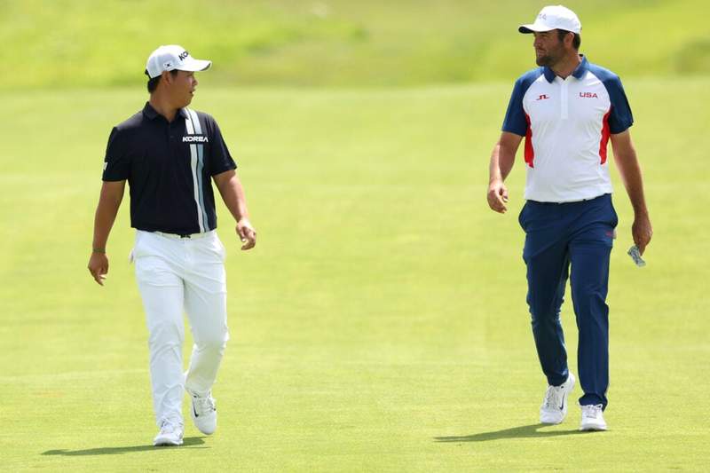 Image from: Scottie Scheffler makes Tom Kim prediction after what he has noticed about him behind the scenes