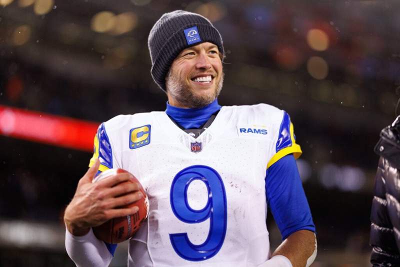 Image from: How much is reigning NFL MVP Matthew Stafford’s new deal with the LA Rams worth