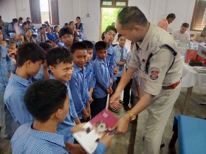 Image from: Tripura State Rifles holds Health-Cum-Civic programme