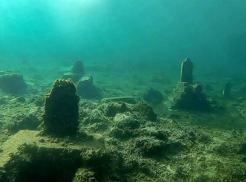 Image from: Archaeologists Uncover a Perfectly Preserved 2,400-Year-Old Town Hidden Beneath the Waters of Turkey