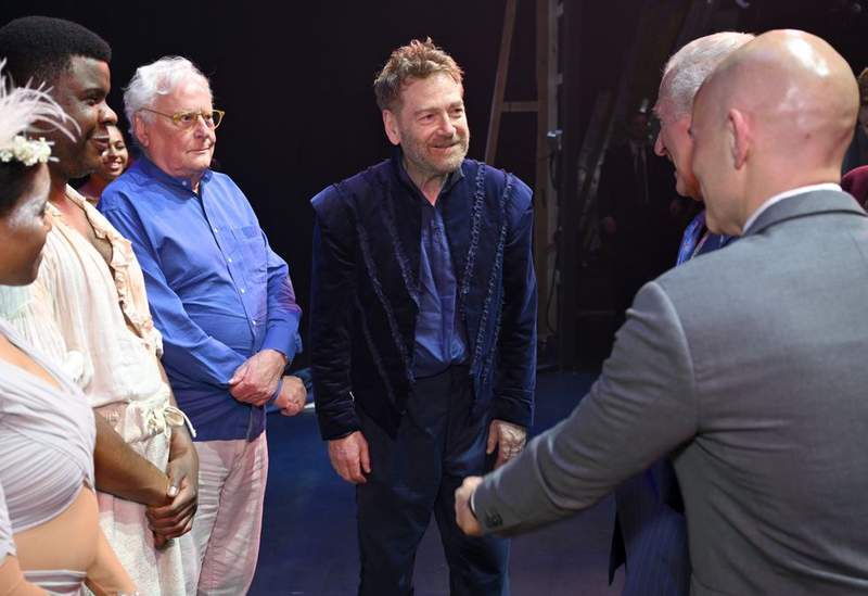 Image from: King Charles arrives as surprise guest at Royal Shakespeare Theatre for show