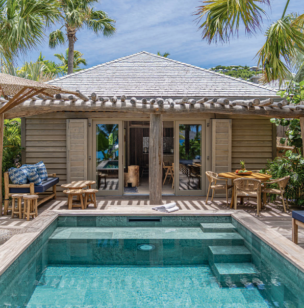 Image from: From St Barts to Mexico, these 6 luxurious hotels bring the pleasure right down to the beach