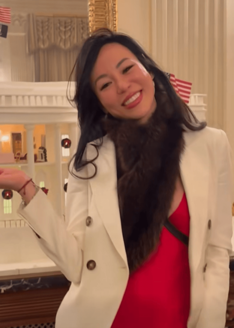 Image from: Dara Huang addresses romance rumours with director behind Melania Trump biopic