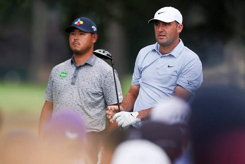 Image from: Scottie Scheffler makes a statement about Si Woo Kim ahead of the final round of the CJ Cup