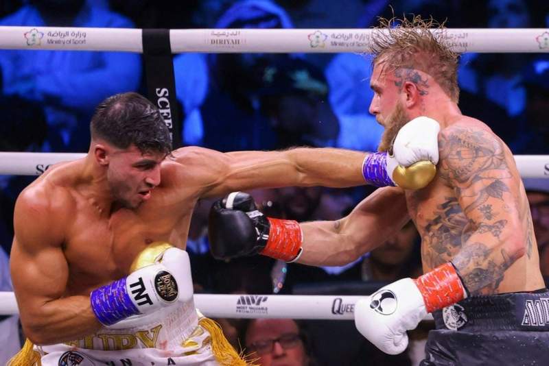 Image from: Sean Strickland suggests leaving UFC as he takes aim at Jake Paul after Forbes list
