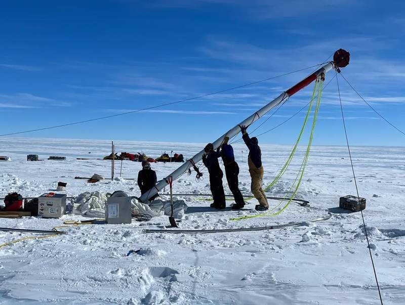 Image from: Scientists Drilled Just 200 Meters Into Antarctica and Recovered Earth’s Oldest Ice, Containing Air Sealed Away for 6 Million Years