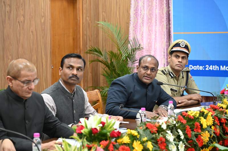 Image from: CEC Gyanesh Kumar chairs review meeting on Uttarakhand electoral roll revision