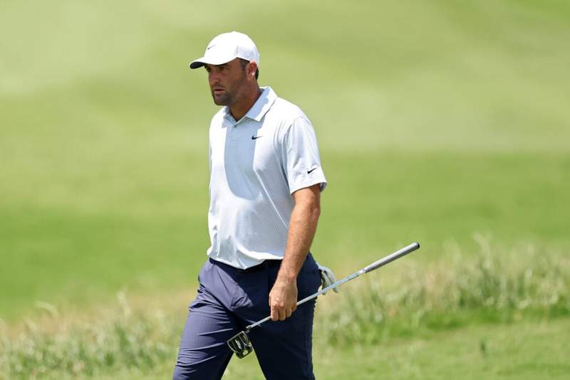 Image from: Scottie Scheffler makes a comment about Wyndham Clark’s golf after he wins The CJ CUP Byron Nelson