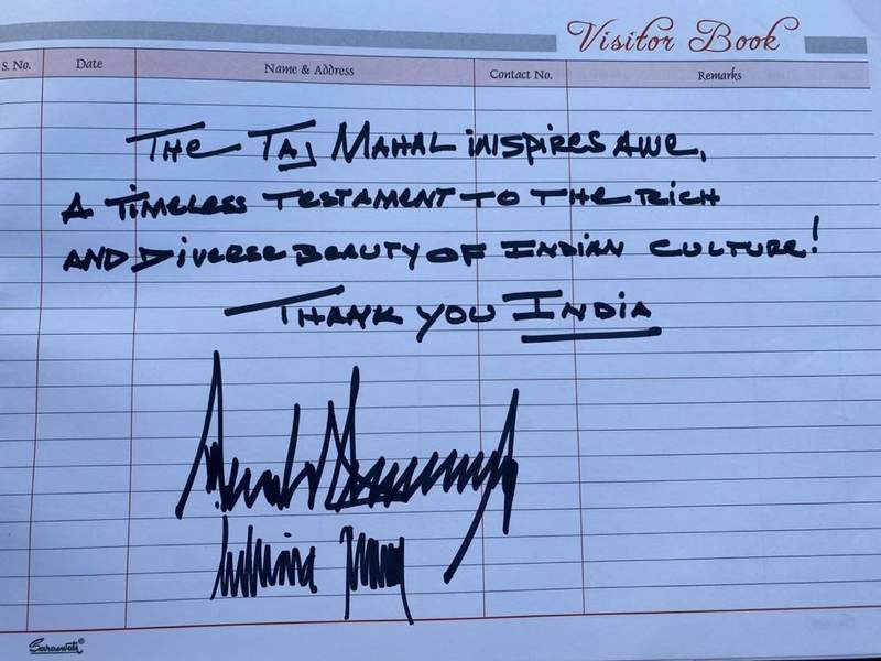 Image from: US State Secretary Marco Rubio visits Taj Mahal in Agra with wife Jeanette D Rubio