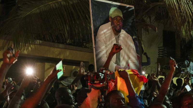 Image from: Senegal parliament speaker El Malick Ndiaye steps down as political crisis deepens