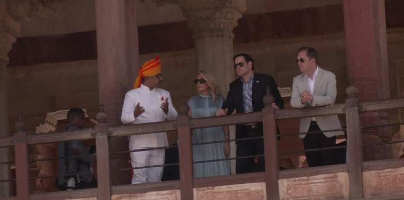 Image from: Jaipur: US Secretary of State Marco Rubio visits historic Amer Fort