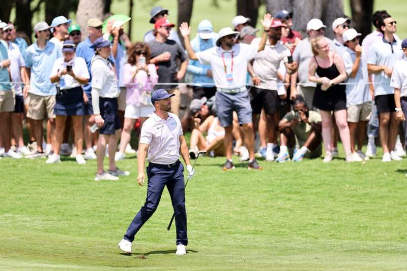 Image from: Wyndham Clark reveals what he was really thinking after mud ball incident on Sunday at the CJ CUP