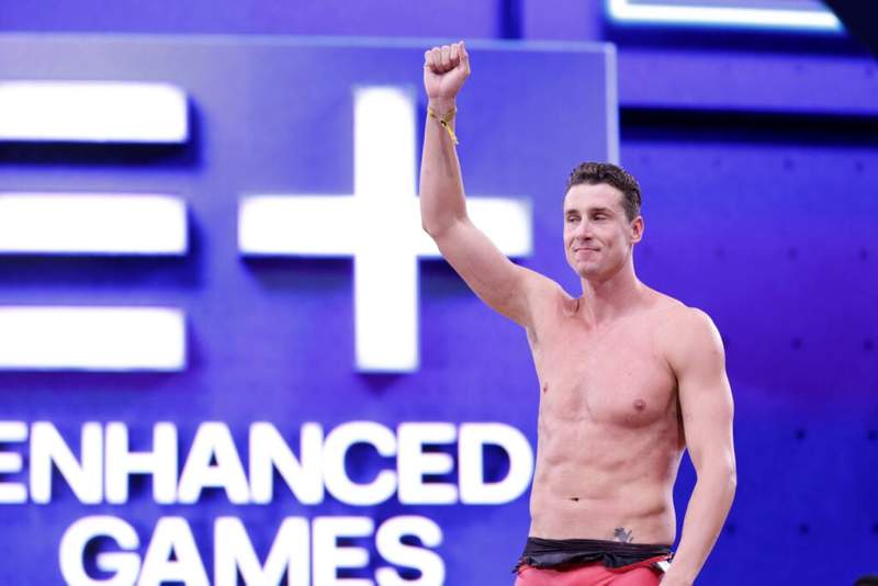 Image from: Enhanced Games finally gets their record-breaking performance as Gkolomeev pockets $1.25m