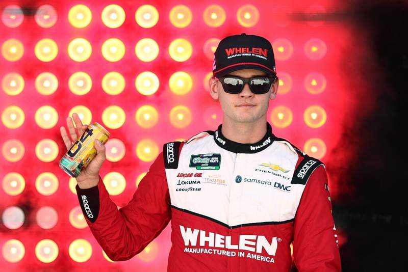 Image from: Jesse Love goes off on NASCAR over ‘complete joke’ handling of O’Reilly Auto Parts Series
