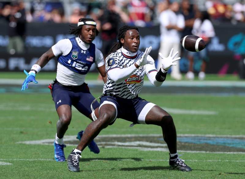 Image from: Alvin Kamara turns Savannah Bananas cameo into viral moment