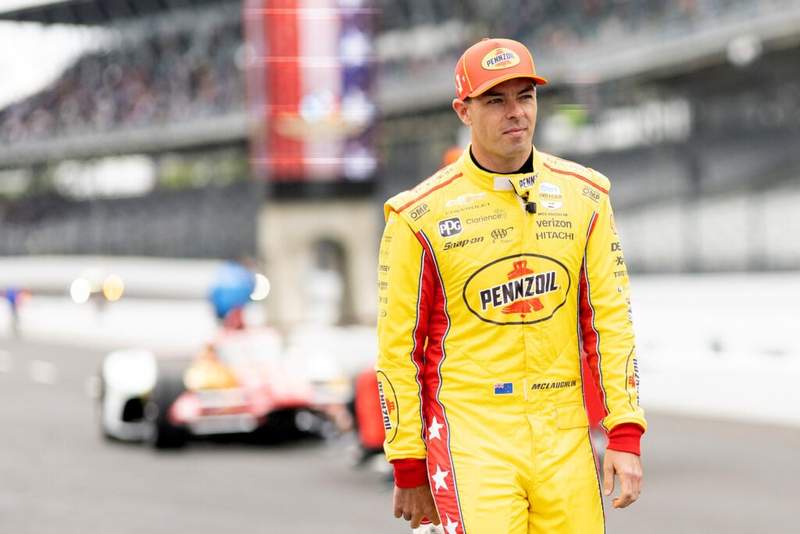 Image from: Scott McLaughlin’s ‘if I crash’ mentality pushed him to career-best third place finish at Indy 500