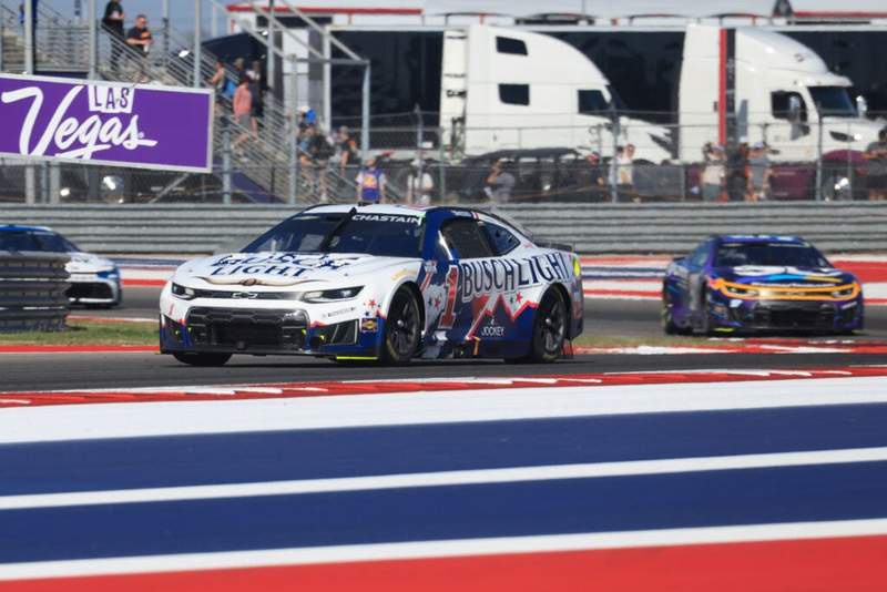 Image from: Ross Chastain explains why Shane van Gisbergen’s Coca-Cola 600 outing was ‘not surprising’