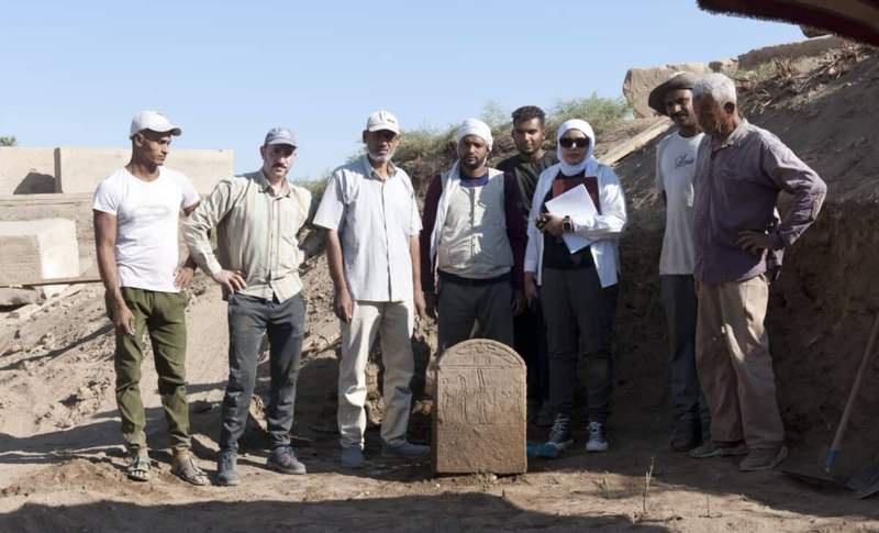 Image from: A 2,000-Year-Old Stone Block Found in Egypt Shows a Roman Emperor Dressed as a Pharaoh in the Presence of Ancient Gods