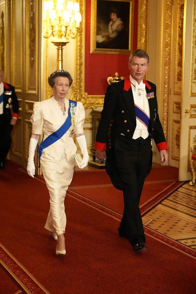 Image from: Princess Anne faces sentimental tiara decision ahead of Peter Phillips wedding
