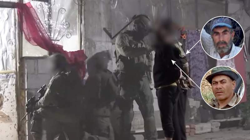 Image from: Witnesses accuse the Israeli army of arbitrary arrests in Syria