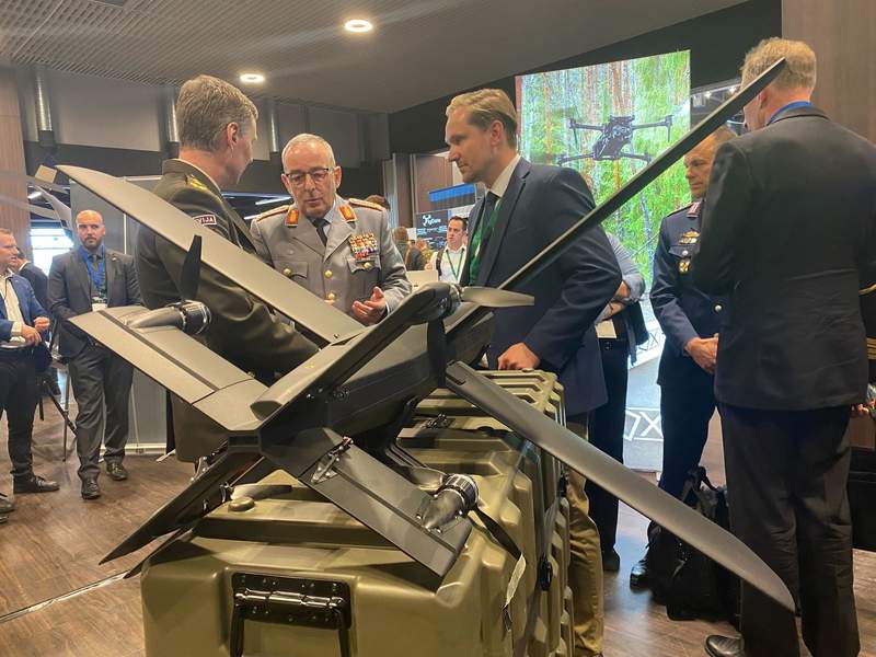 Image from: NATO concerned by Baltic drone incidents, German military chief says
