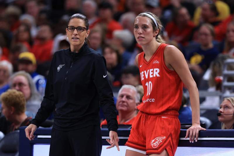 Image from: Not Caitlin Clark, but one Indiana Fever star is easiest to coach, says Stephanie White