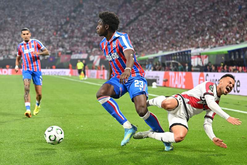 Image from: Crystal Palace beat Rayo Vallecano to win Conference League title