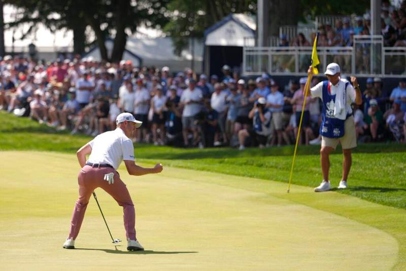 Image from: Justin Thomas says what he found so strange after finishing his final round at the PGA Championship