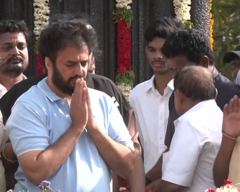 Image from: Jr NTR pays tribute to grandfather NTR on his 103rd birth anniversary