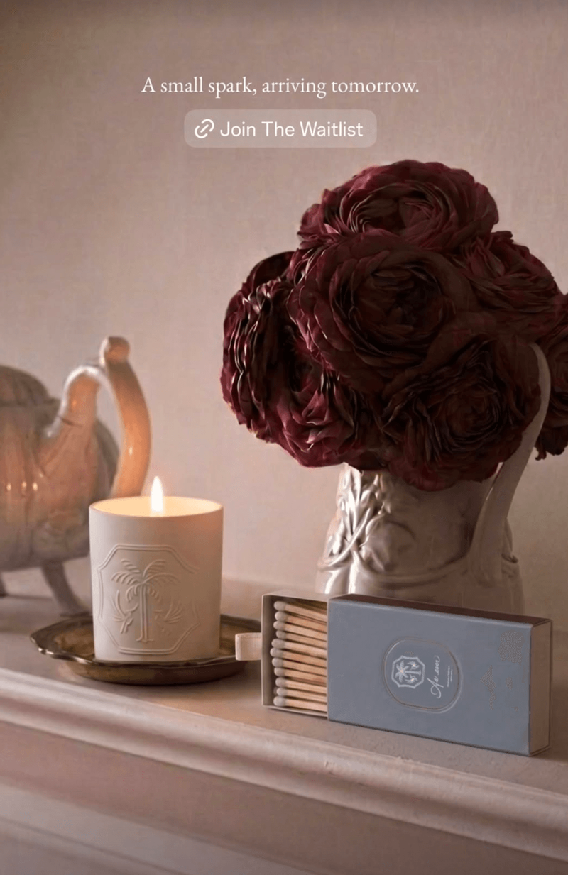 Image from: Meghan Markle adds 'limited edition' matchbox to £190 candles inspired by Archie and Lilibet
