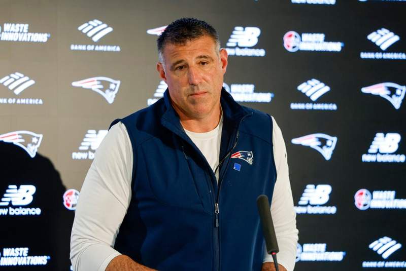 Image from: Mike Vrabel answers if New England Patriots fans can expect NFL Draft-like absence again