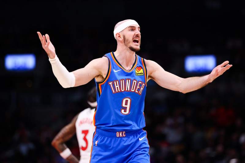 Image from: How Alex Caruso’s shooting could clinch series for OKC and crush the Spurs’ hopes