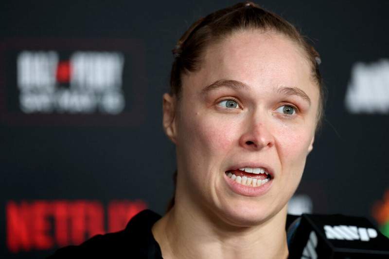 Image from: Ronda Rousey drops a bomb on Holly Holm rematch talk and the MMA world is buzzing