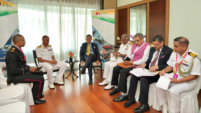 Image from: India, Seychelles discuss boosting maritime security cooperation on sidelines of Shangri La-Dialogue