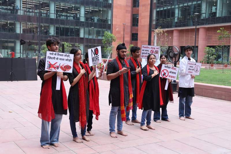 Image from: Union Health Secretary launches pilot Tobacco-Free Educational Institutions app on World No Tobacco Day