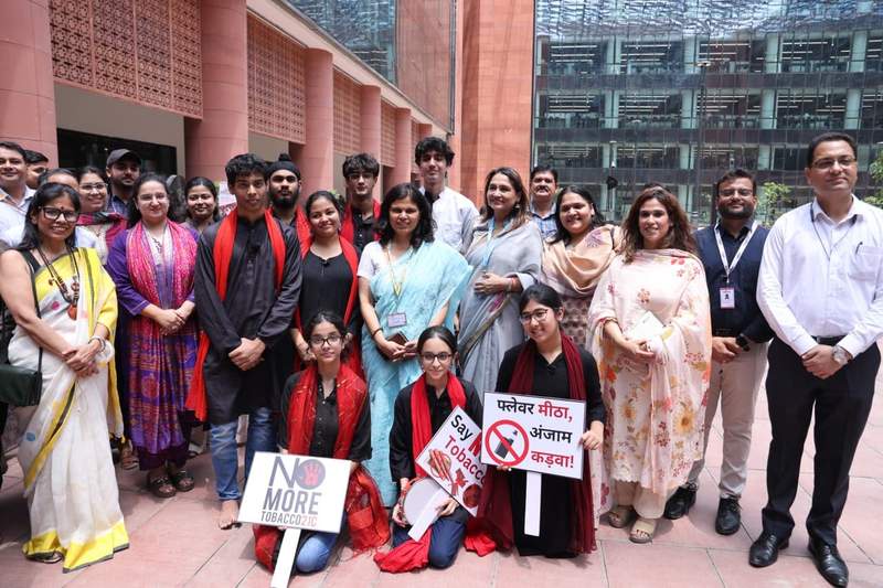 Image from: Union Health Secretary launches pilot Tobacco-Free Educational Institutions app on World No Tobacco Day