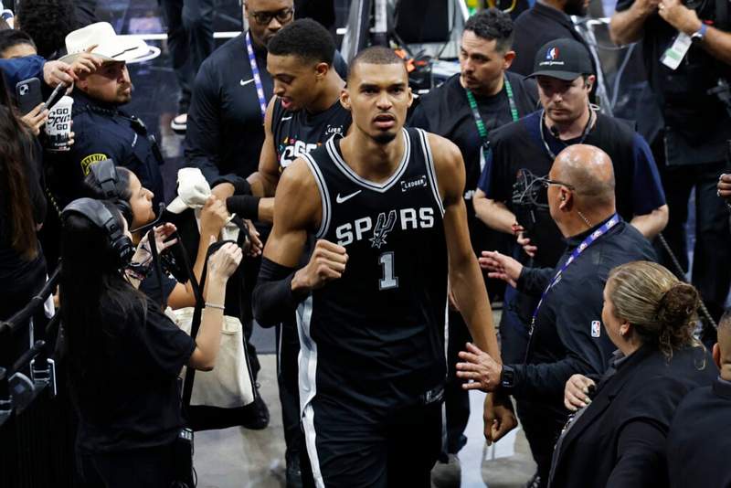 Image from: Skip Bayless’ anger boils over after Victor Wembanyama and Spurs win Game 6 vs. OKC Thunder