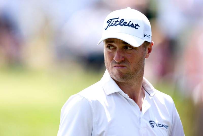 Image from: Justin Thomas refutes claims of bizarre ‘unwritten’ rule for PGA Tour pros