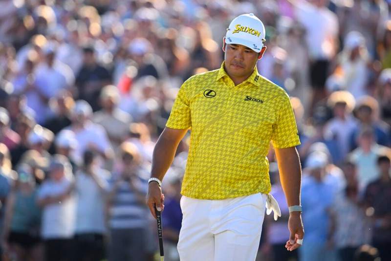 Image from: Hideki Matsuyama’s behavior questioned while playing with Robert MacIntyre at the Charles Schwab