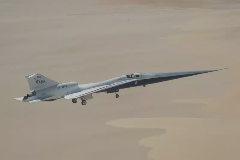 Image from: NASA’s X-59 Readies for Its First Supersonic Flight as the Quesst Mission Reaches a Turning Point