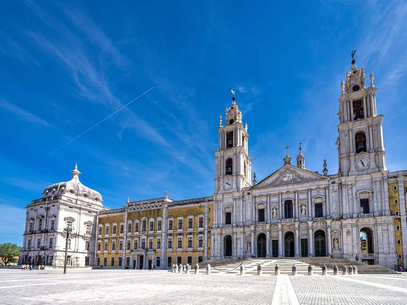 Image from: In Portugal, this monumental Baroque palace tells the story of a king’s madness – and houses 36,000 books protected by bats