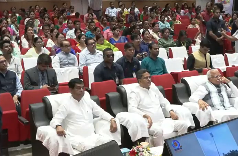 Image from: BJP leaders across India tune in to PM Modi's 134th "Mann Ki Baat" episode