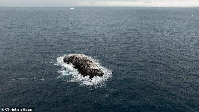Image from: Scientists Fled a Storm Into Antarctica’s Danger Zone and Found a Hidden Island Missing From Modern Maps